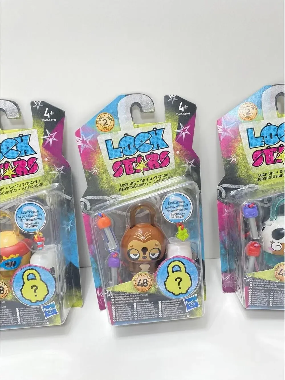 Lock Stars Series 2 Toy Lot 5pc Collection Kids Puzzle Challenge Fun Playset